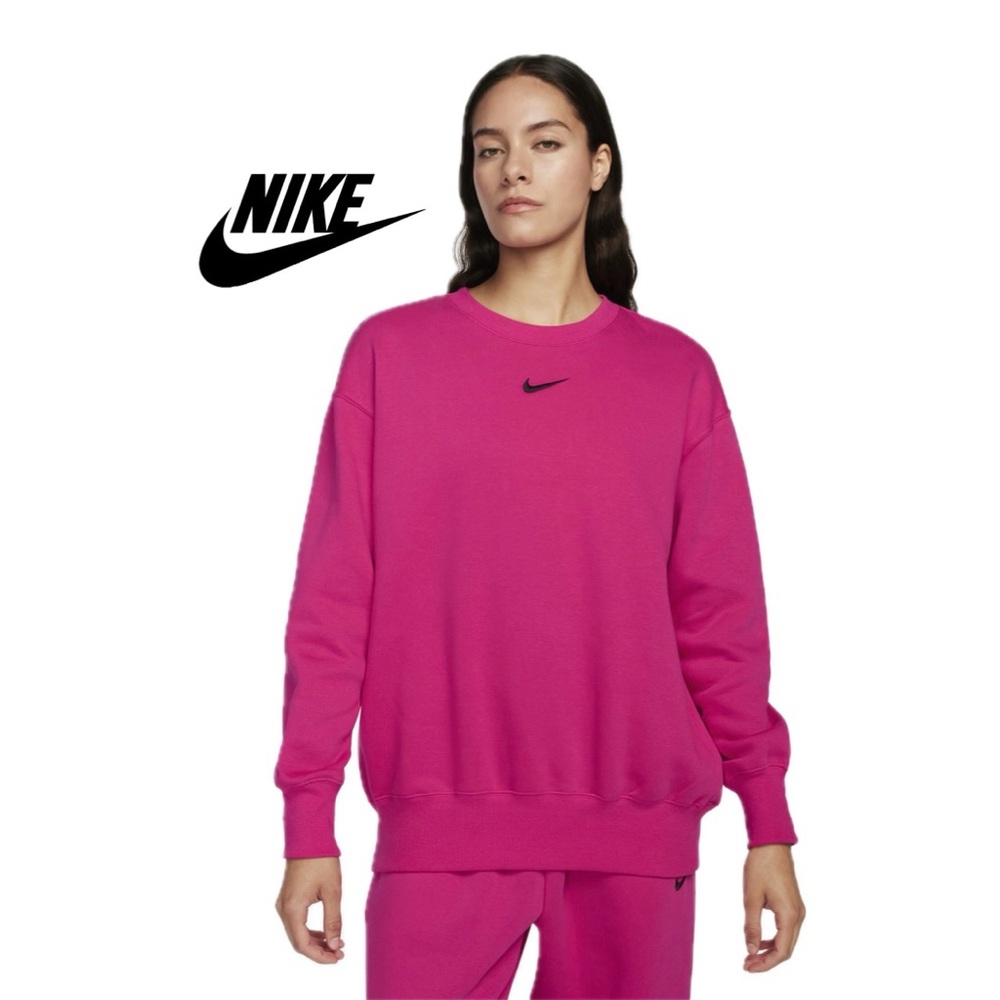 Nike Sportswear Phoenix Fleece Women's Over-Oversized Crew Neck Sweatshirt in XS